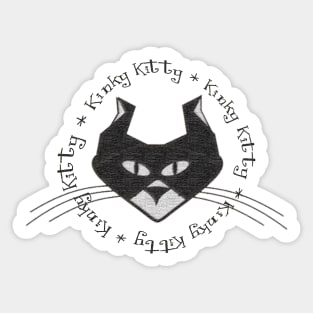 KINKY KITTY - Kinky Face Sticker